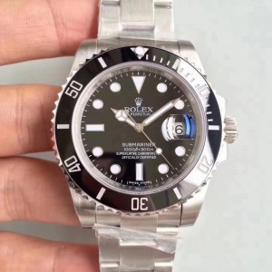 Replica Rolex Submariner Date 116610LN 2018 N V9S Stainless Steel 904L Black Dial Swiss 2836-2