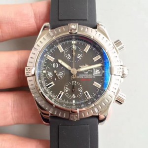 Replica Breitling Avenger Chronograph JF Stainless Steel Grey Dial Swiss 7750